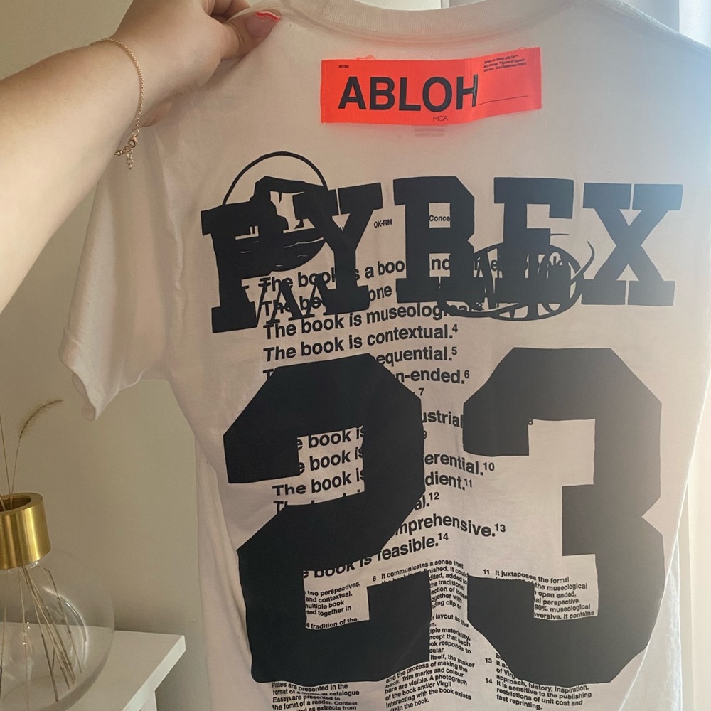 Virgil Abloh X Mca Figures Of Speech Pyrex Team T… - image 2